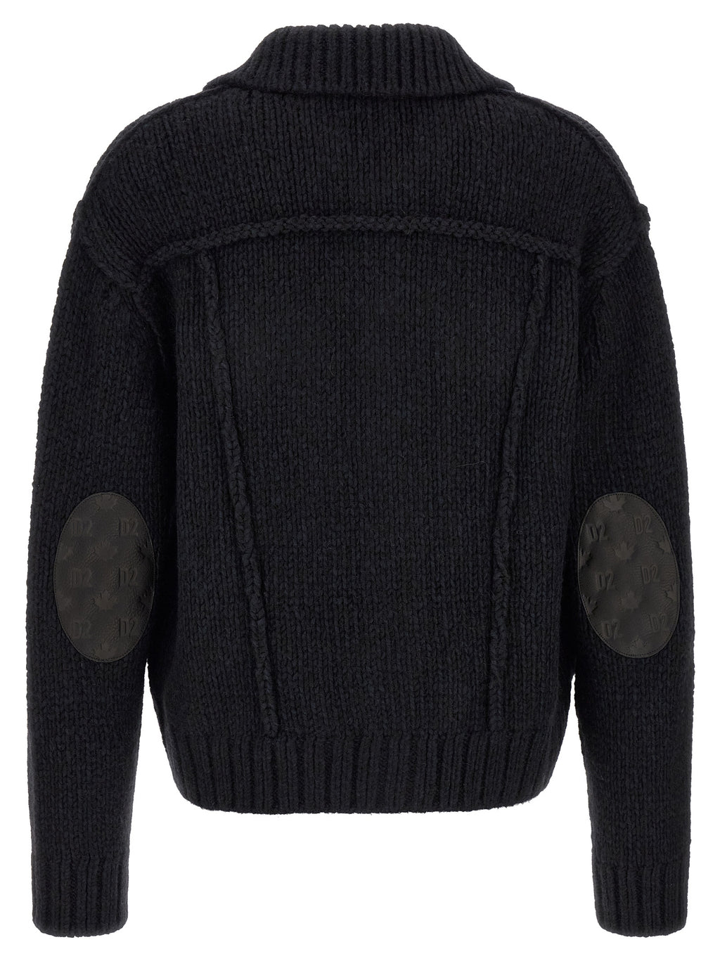 Blue Marabou Cardigan