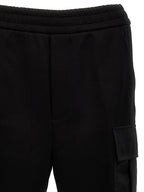 Black Cotton Joggers (Workout Pants)