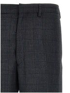 Gray Virgin Wool Dress Pants