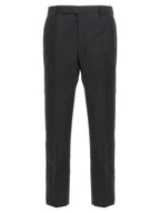 Black Cotton Dress Pants