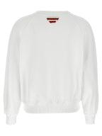White Cotton Sweatshirt