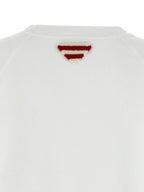 White Cotton Sweatshirt