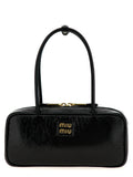Black Lamb Leather Handbag