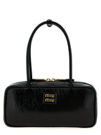 Black Lamb Leather Handbag
