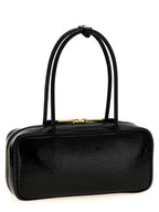 Black Lamb Leather Handbag