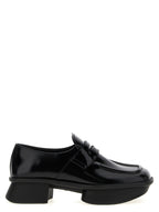 Black Calfskin Slip-On Loafers