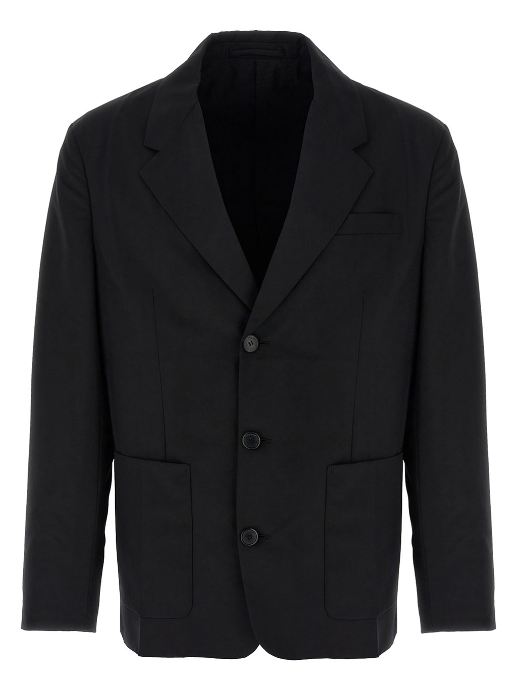 Black Virgin Wool Blazer