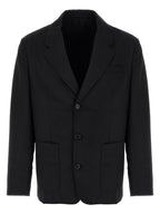 Black Virgin Wool Blazer