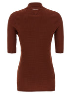 Brown Cotton Polo Shirt