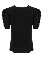 Black Viscose Tank Tops