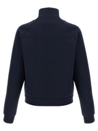 Blue Polyester Sweatshirt