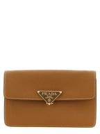 Beige Calfskin Crossbody Bag