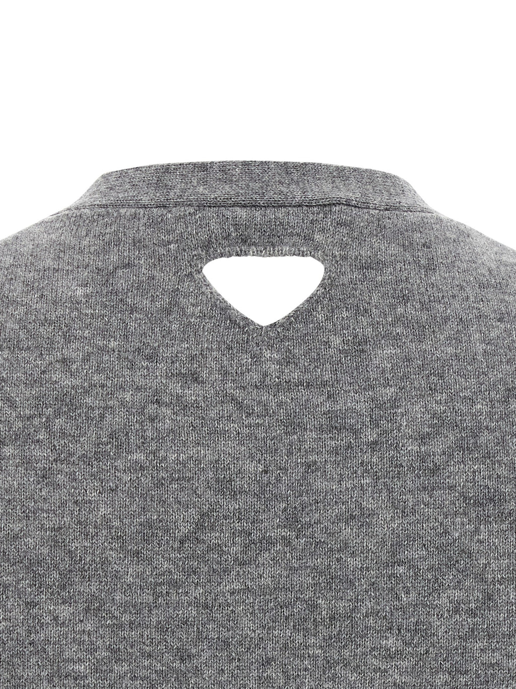 Gray Cashmere Cardigan