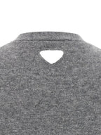 Gray Cashmere Cardigan