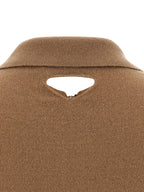 Beige Cashmere Polo Shirt