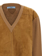 Brown Virgin Wool Cardigan