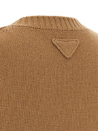Brown Virgin Wool Cardigan