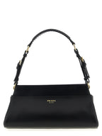 Black Calfskin Shoulder Bag