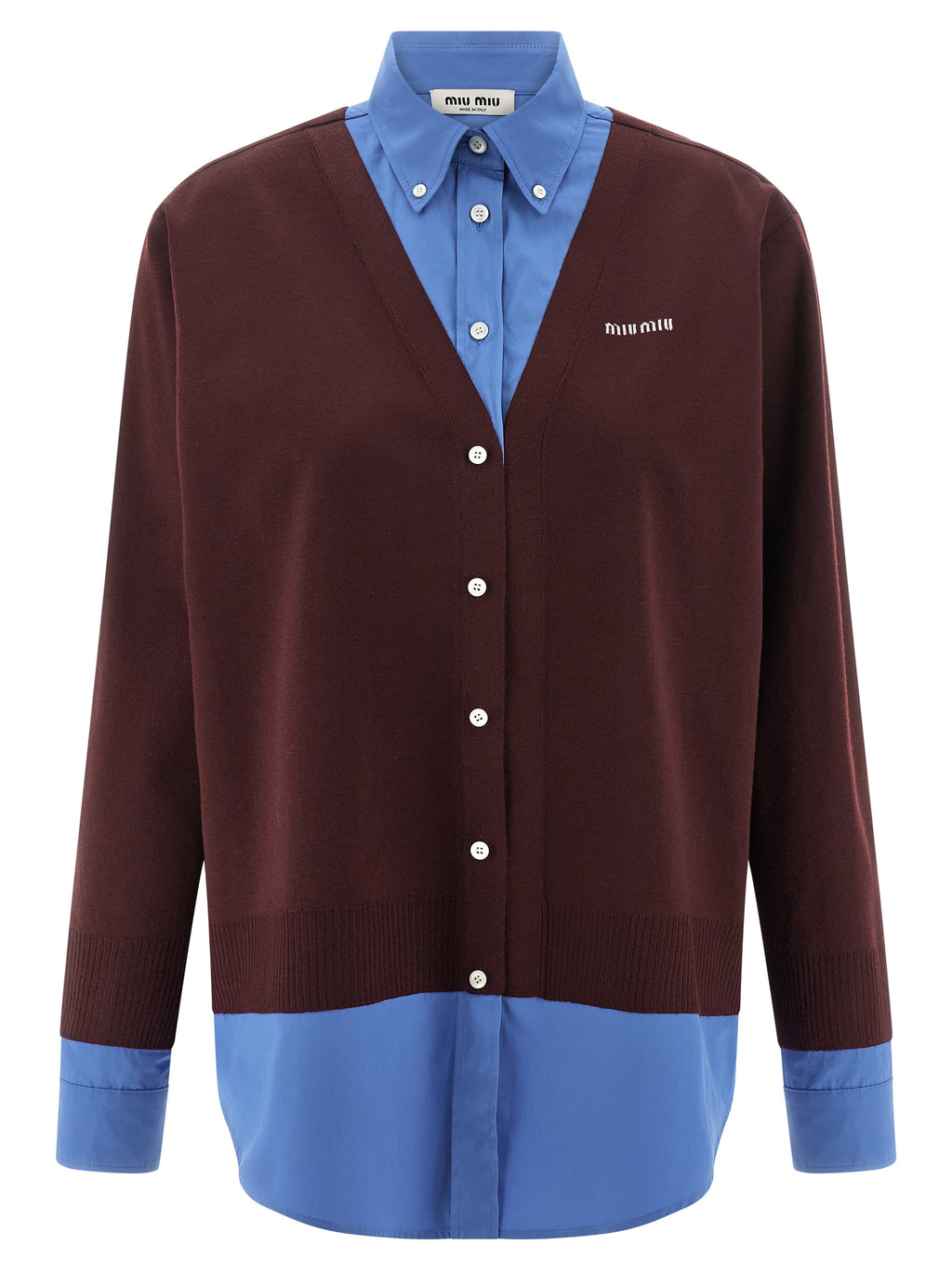 Multicolor Virgin Wool Blouse