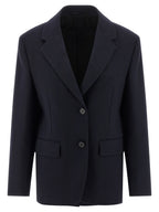 Blue Virgin Wool Blazer