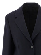 Blue Virgin Wool Blazer