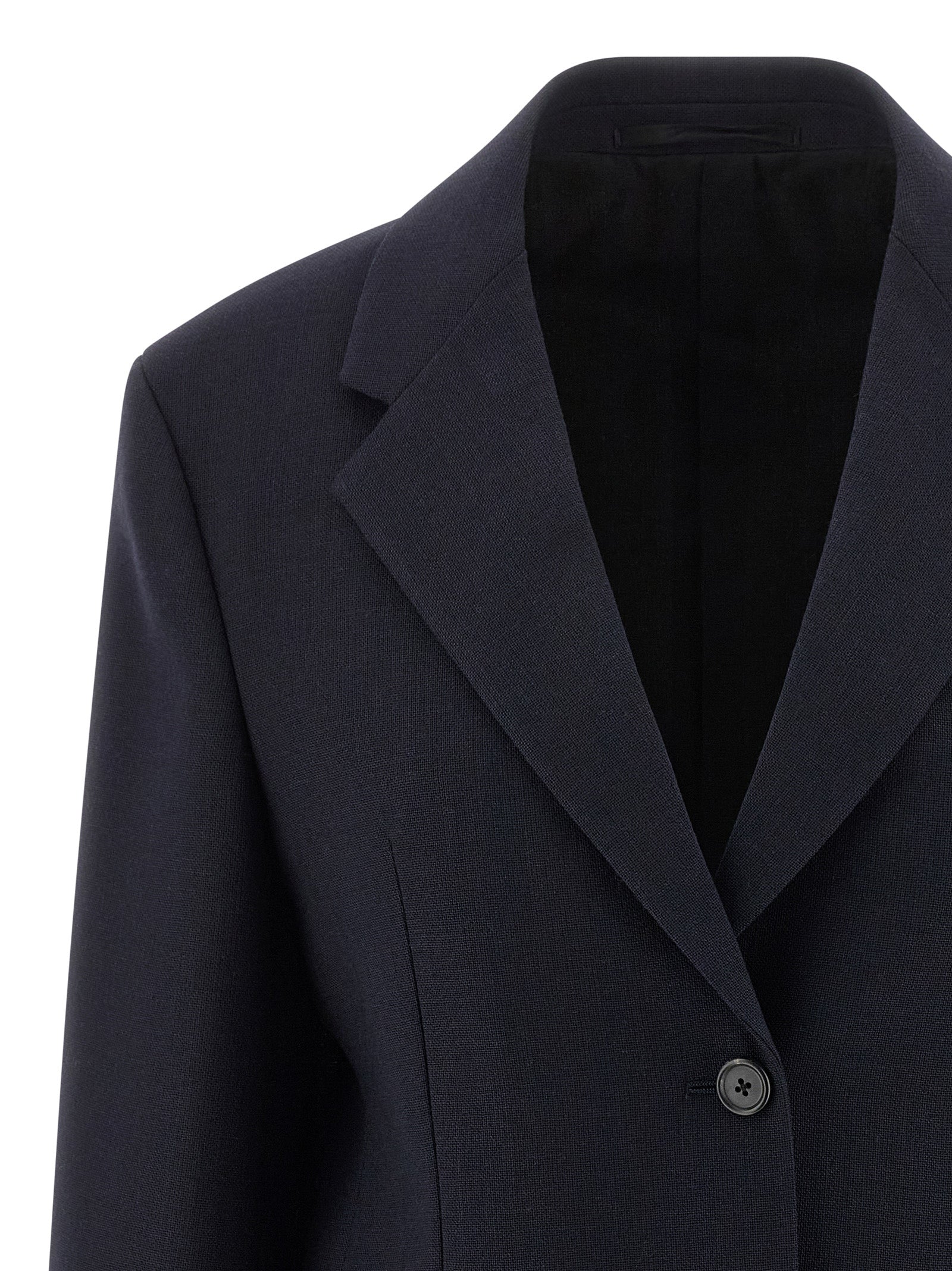 Blue Virgin Wool Blazer