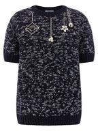 Multicolor Virgin Wool Cardigan