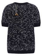 Multicolor Virgin Wool Cardigan