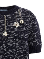 Multicolor Virgin Wool Cardigan