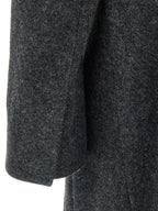 Gray Virgin Wool Coat