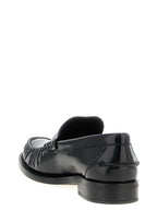 Black Calfskin Slip-On Loafers