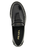 Black Calfskin Slip-On Loafers
