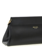 Black Calfskin Shoulder Bag