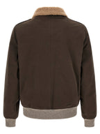 Brown Cotton Bomber