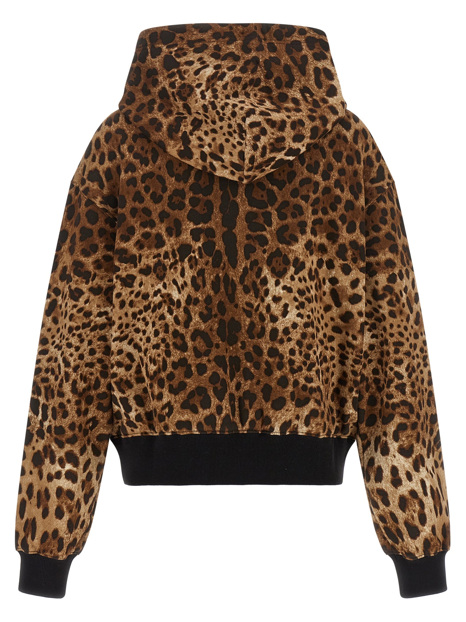 Brown Cotton Hoodie