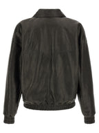 Black Lamb Leather Leather Jacket
