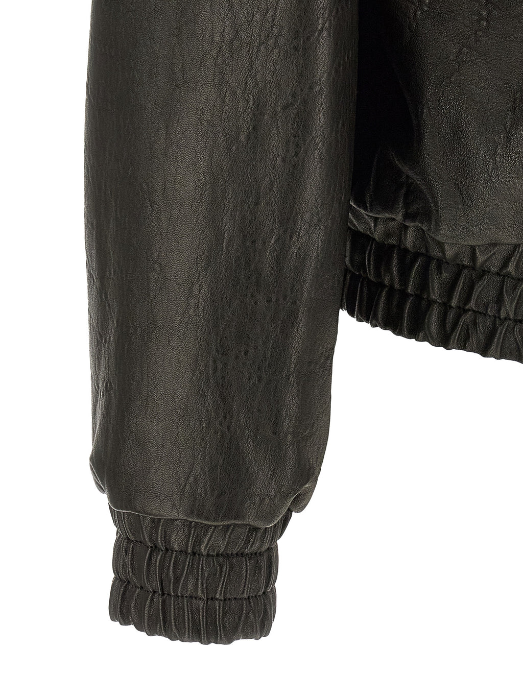 Black Lamb Leather Leather Jacket