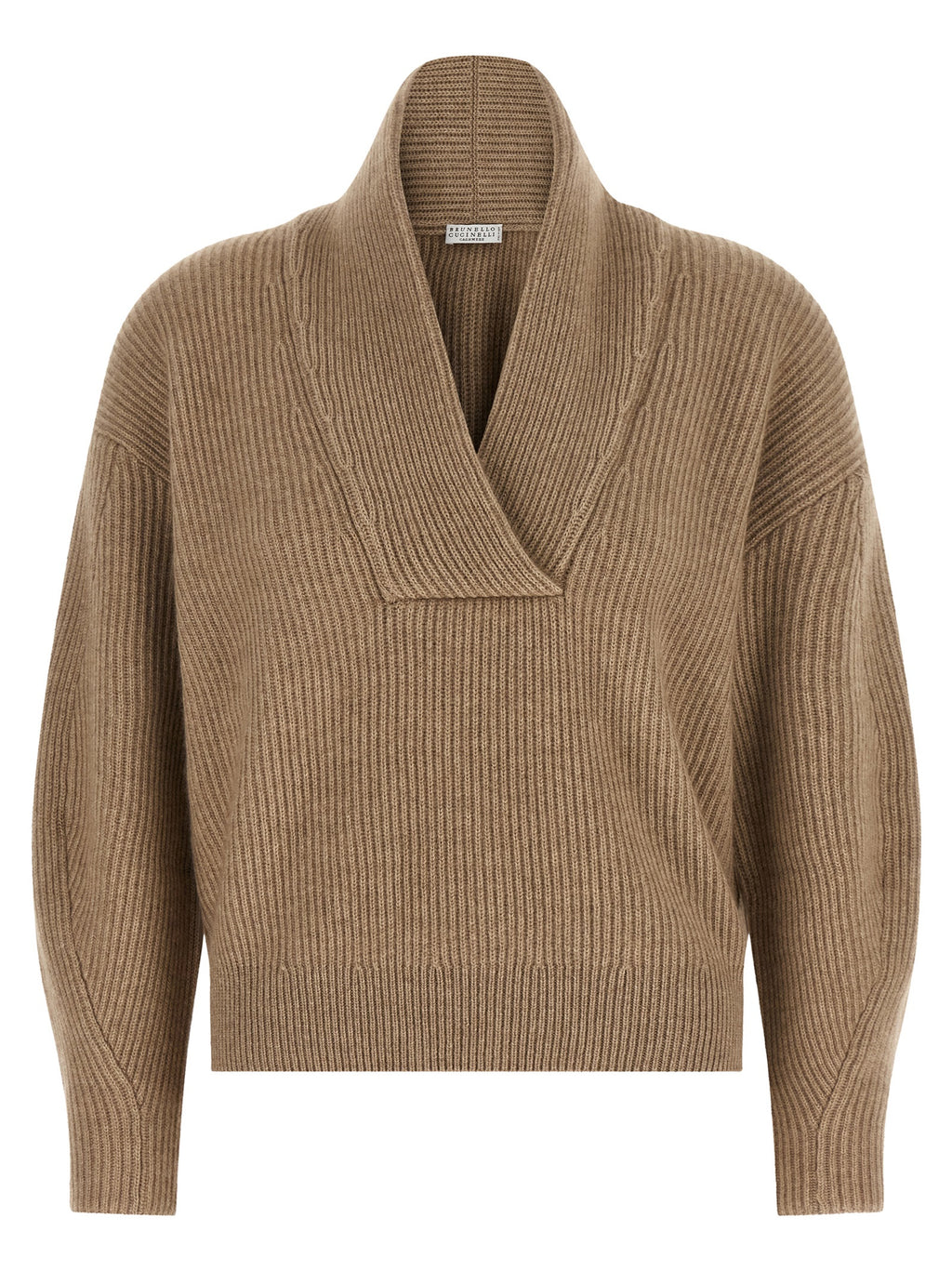 Beige Cashmere Cardigan