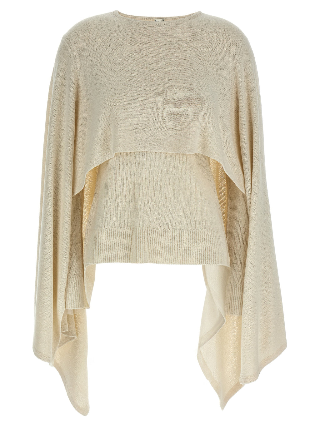 Beige Silk Cardigan