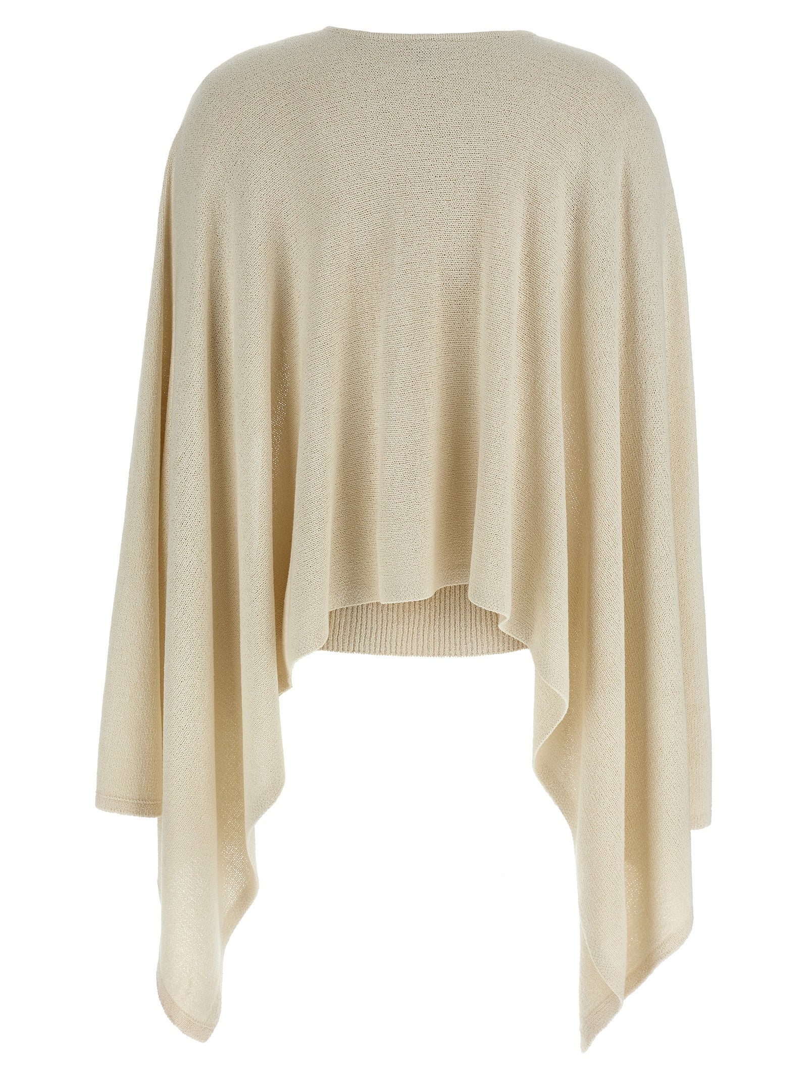 Beige Silk Cardigan
