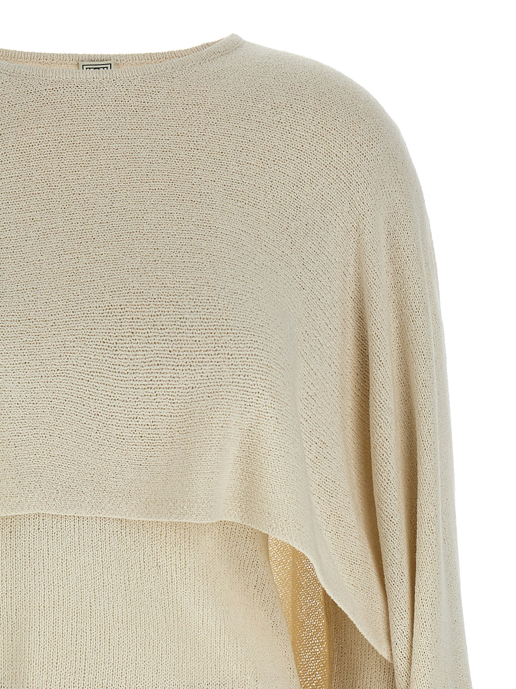 Beige Silk Cardigan