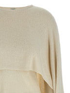 Beige Silk Cardigan