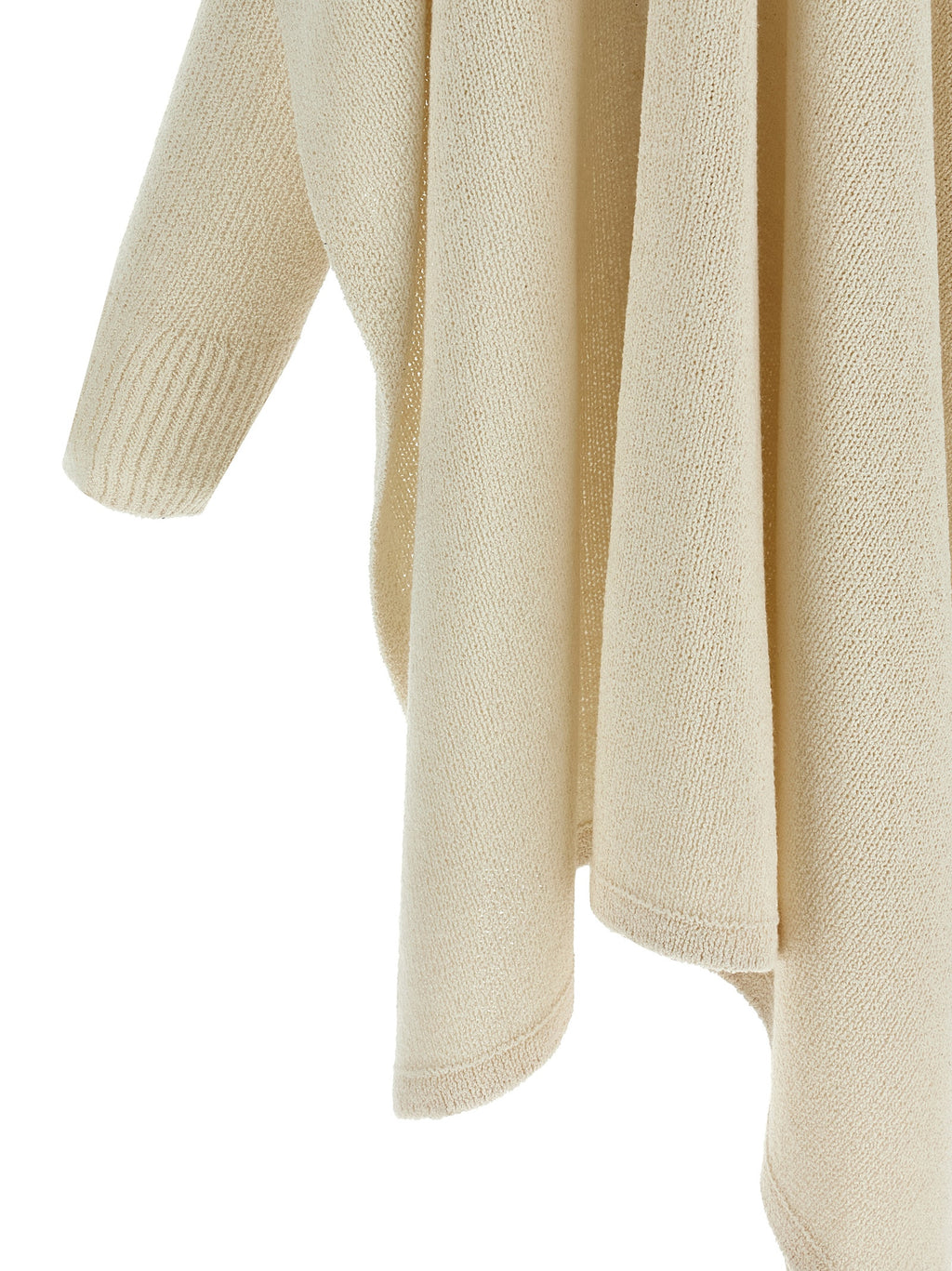 Beige Silk Cardigan