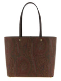 Brown Cotton Tote Bag