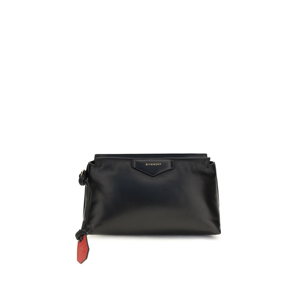 Black Lamb Ovis Aries Clutch Bag