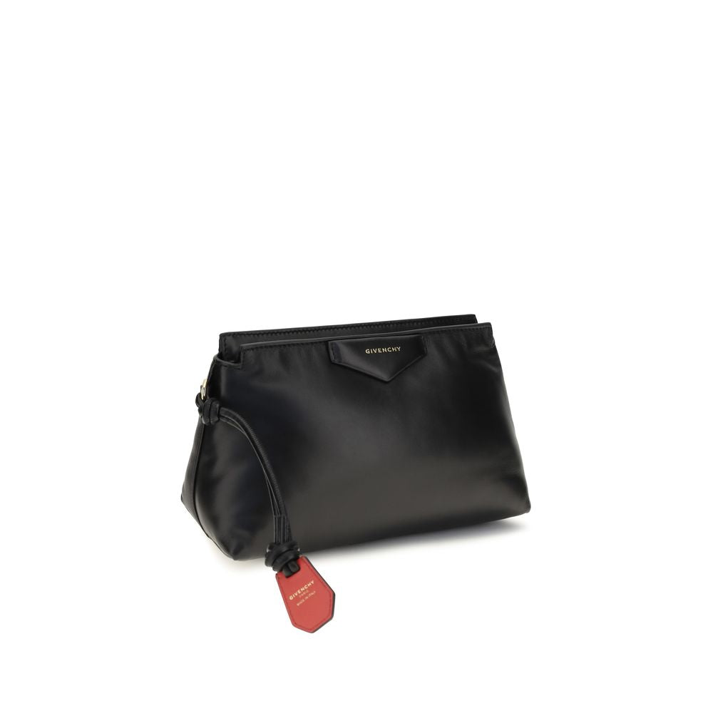 Black Lamb Ovis Aries Clutch Bag