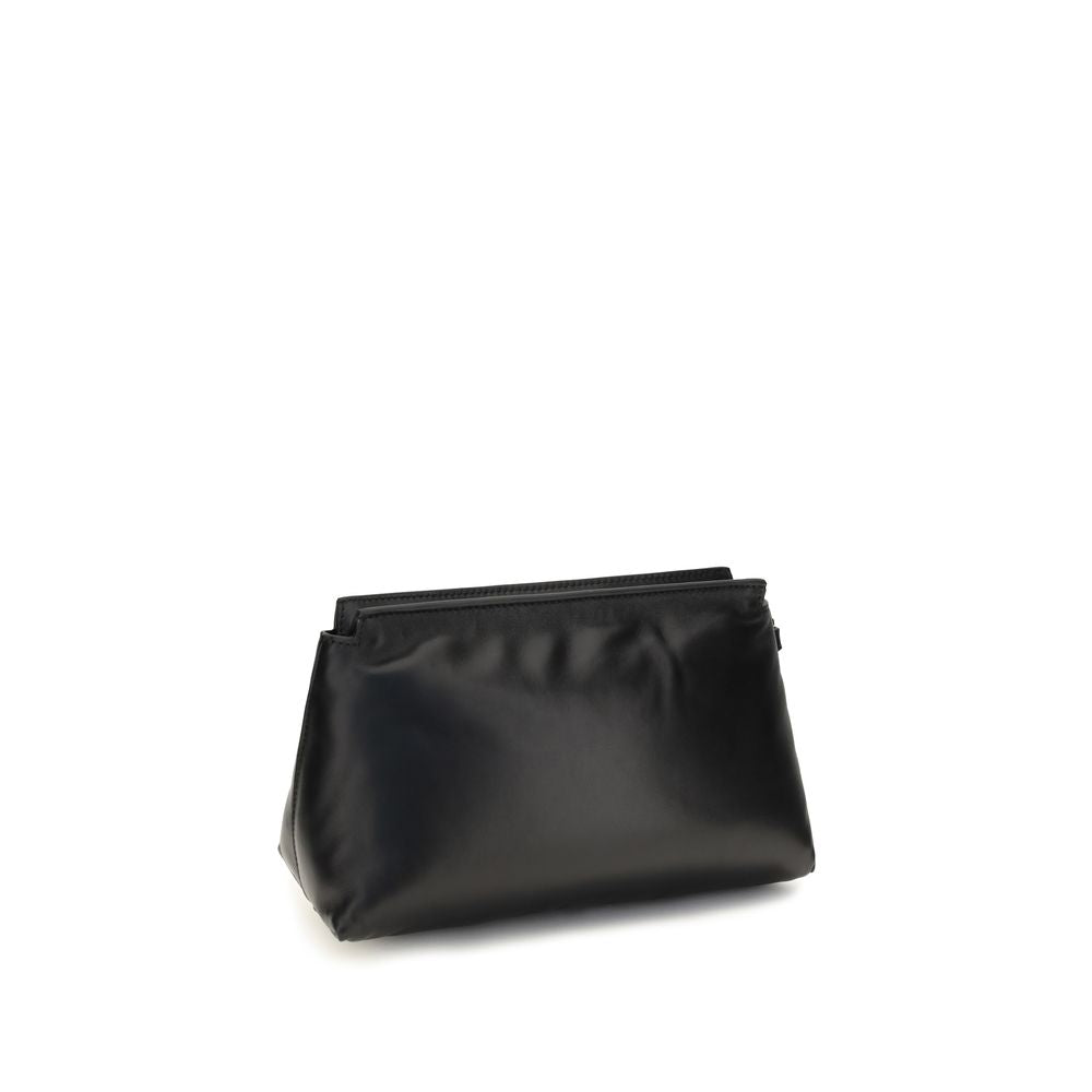 Black Lamb Ovis Aries Clutch Bag