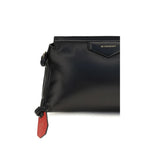 Black Lamb Ovis Aries Clutch Bag