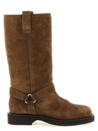 Brown Calfskin Over The Knee