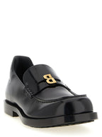 Black Calfskin Slip-On Loafers